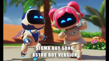 New Astro Bot & Reporter Ulala Dance to SIGMA BOY 🎤🔥 | Full Song Remix 🎶💃 #SigmaBoy #AstroBot #ulala