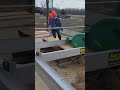 the process of cutting wood with #shorts