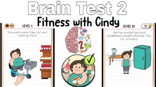 Brain Test 2: Tricky Stories Fitness With Cindy 1-20 screenshot 1