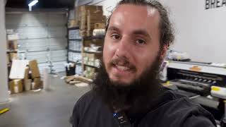 REAL Day in Life Print Shop Business Owner Entrepreneur