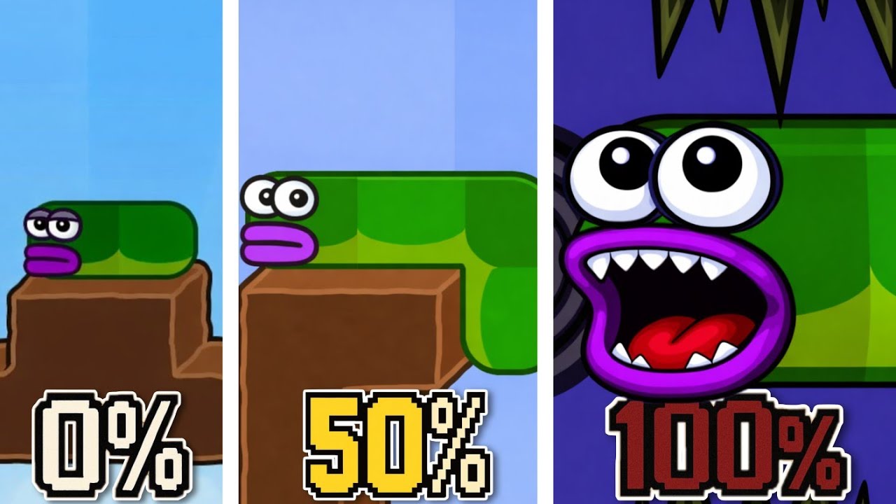 Ulat Makan 100% Apel di Apple Worm