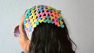 🧶 Tutorial de Bandana tejida perfecta para el #verano ☀️ | Mexhicana #12Tejidoscrochet #crochet #diy by MEXHICANA 30,022 views 10 months ago 4 minutes, 17 seconds