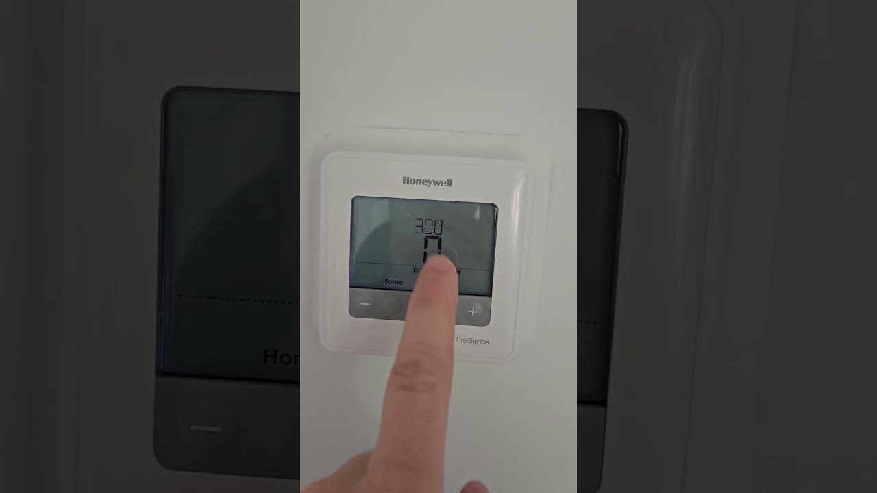 How To Turn On Auto Setting Honeywell Pro Series Thermostat