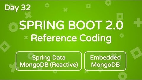 스프링 부트 2.0 Day 32. MongoDB 사용하기