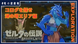 #13【ゼルダの伝説・breath of wild】コログを探せ　湖の塔エリア編【竜の遊技場】
