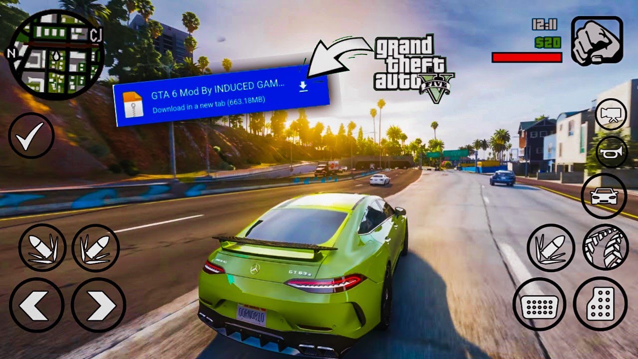 GTA: SA Remastered Graphics for GTA V APK + Mod 2.0.0 - Download