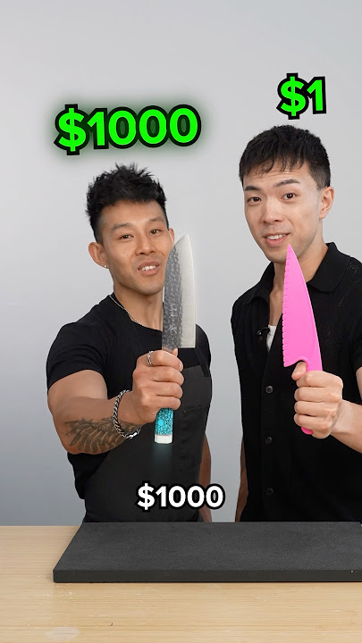 $1 Knife vs $1,000 Knife