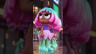 Bassie stutters and trollsome hugs her (sora 2)