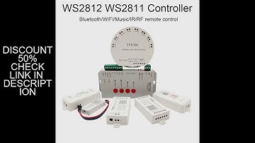 WS2811 WS2812B Controller Bluetooth/WIFI/Music WS2812 Smart RGB Led Pixels Strip Controller SP107E S