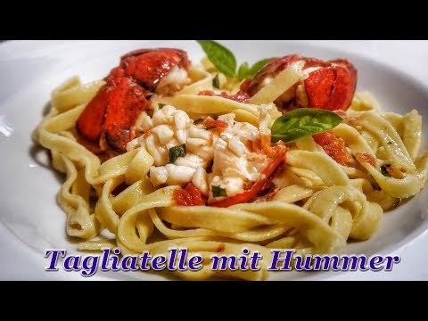 Video: Pappardelle Mit Hummer, Würziger Tomatensauce Und Minze