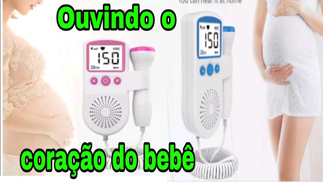 OUVINDO O CORAÇÃO DO MEU BEBÊ EM CASA - MONITOR CARDÍACO FETAL SHOPPE ...