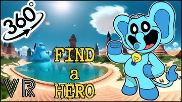 VR360º video. Smiling Critters  POKÉDANCE Animation | POPPY PLAYTIME CHAPTER 3