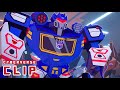 Soundwave VS Soundblaster | Cyberverse Temporada 4 | Novo clipe | Transformers em Português