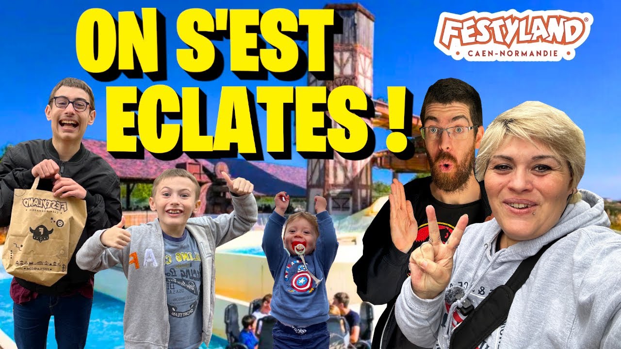 Une journée folle à Festyland avec les enfants !