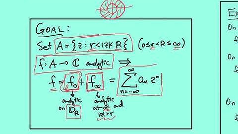 Laurent series--part1/3