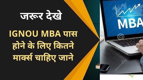 ignou mba grading system passing marks.