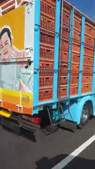 Truck Ayam Mboiss Jaya Mukti. DJ dengarkanlah ‼️