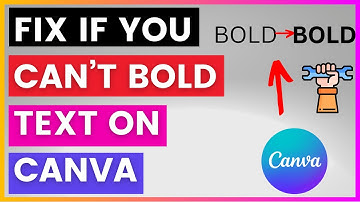 Hoe los je het op als je tekst in Canva niet vetgedrukt kunt maken? [in 2025]