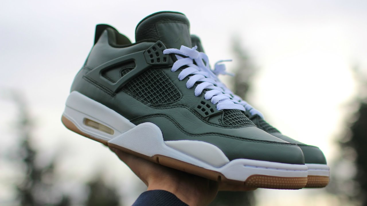 military green 4s