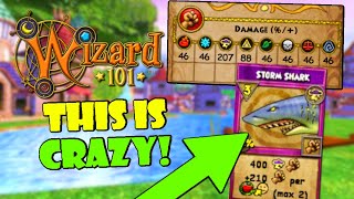 Wizard101 Level 170 Storm PvP: Most POWERFUL Storm Shark EVER Casted.