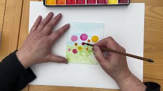 Let’s paint Whimsy watercolour flowers 💕