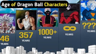 Age of Dragon Ball Characters 😱 | 3D Comparasion | Comparison Video