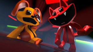 CAT NAP GLITCH vs DOGDAY in Poppy Playtime Chapter 4 (Minecraft Animation)