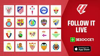Download our app to follow all LaLiga EA Sports scores, statistics, matches, and news live.