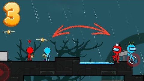 🕹 Red and Blue Gameplay - All Level 21-25 - Stickman Animation - Gameplay Walkthrough iOS & Android