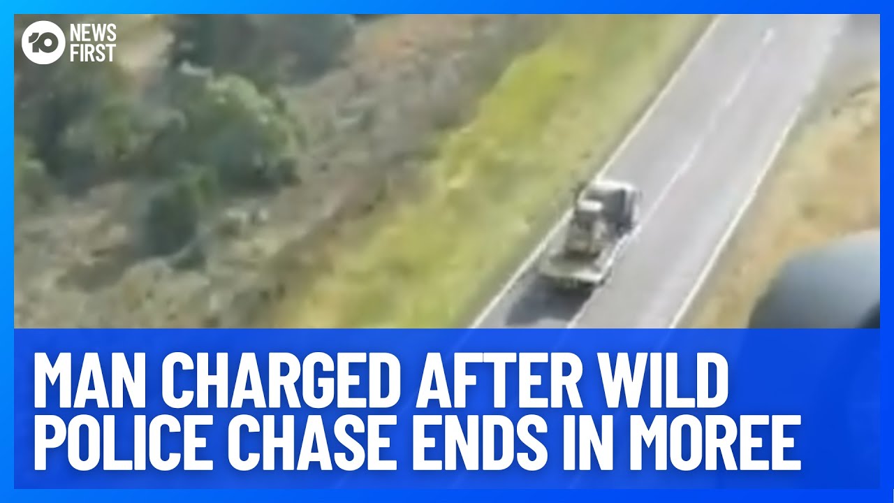 Wild Police Chase Ends In Moree | 10 News First - YouTube