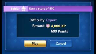 Spider Solitaire EXPERT - August 5, 2026 - Microsoft Daily Challenge - Solitaire screenshot 5