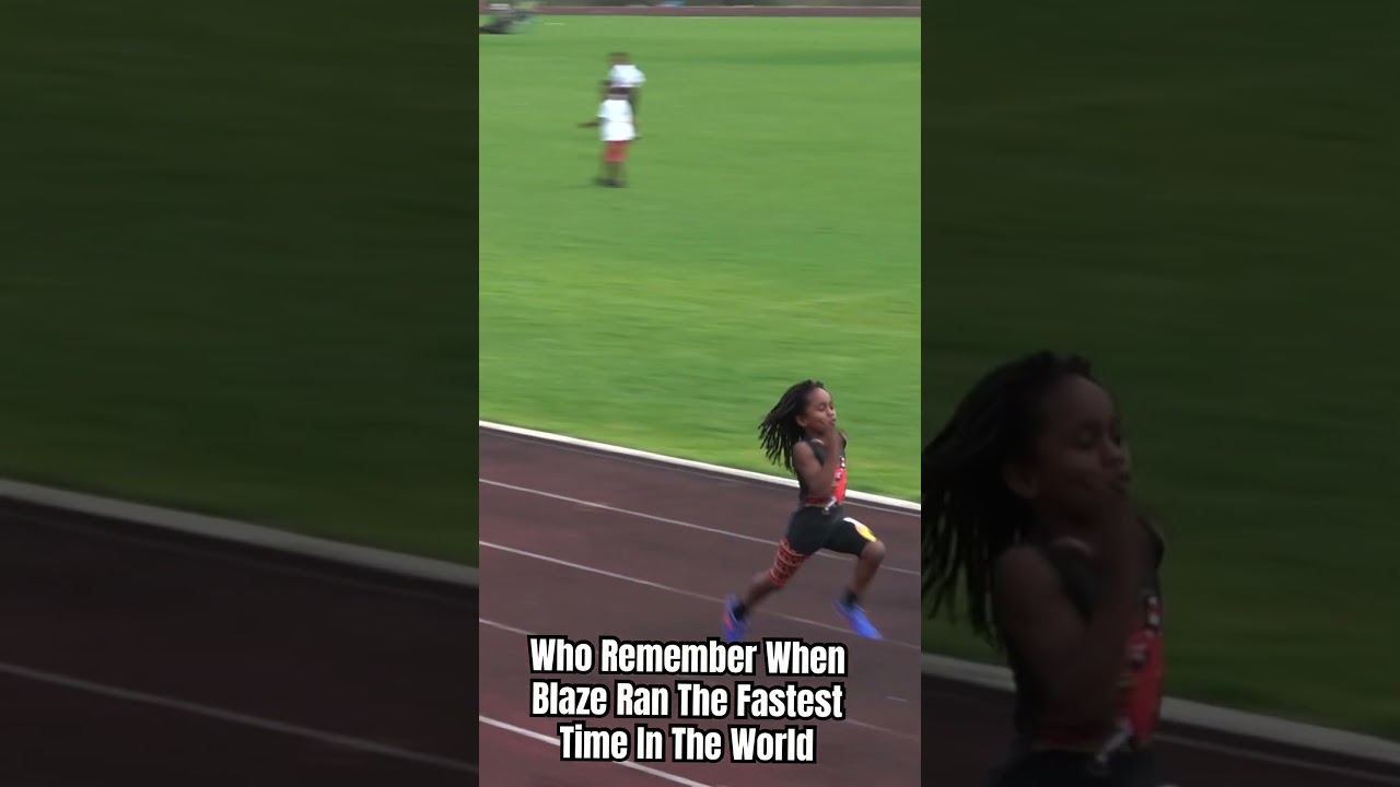 Remember when blaze ran the fastest time ever 🔥 