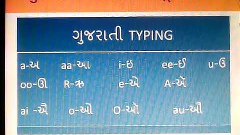 Gujarati Typing Indic shruti font, Gujarati Typing,computer proficiency test,Gujarati typing