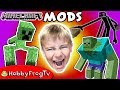 Minecraft Mods w/ Crazy Craft Mutant Mob Battles HobbyFrogTV