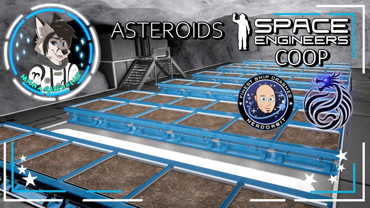 Space Engineers - Asteroids [Ep36] - Die Farmplots stehen schonmal ...