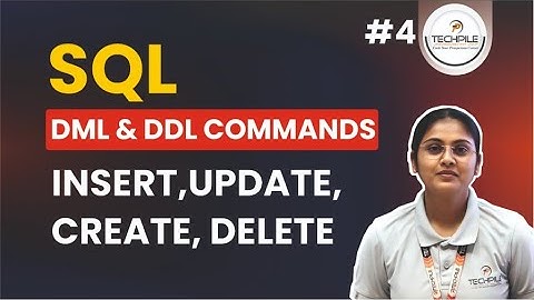 DML & DDL Commands in SQL Explained | INSERT, UPDATE, DELETE, CREATE | SQL Tutorial for Beginners