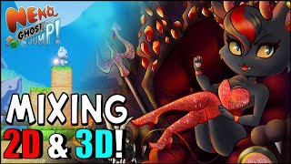Mixing 2D & 3D Platforming | Neko Ghost Jump Review | Steam New Release