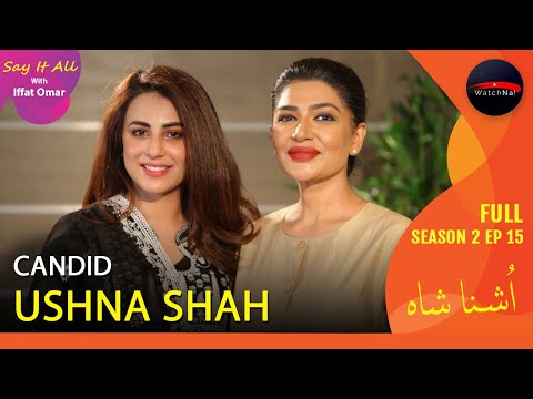 Candid Ushna Shah I Hanif Jewelry & Watches Presents Say It All With Iffat Omar