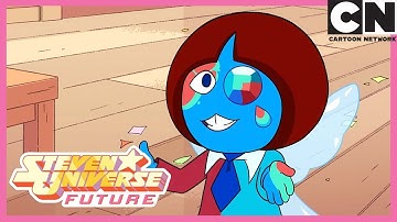 Steven is Suspicious of Bluebird | Bluebird | Steven Universe Future | Cartoon Network