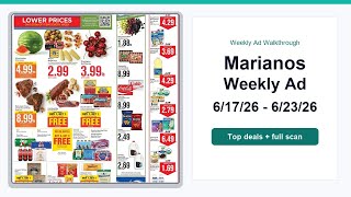 Marianos Weekly Ad (6/17/26 - 6/23/26) Top Deals