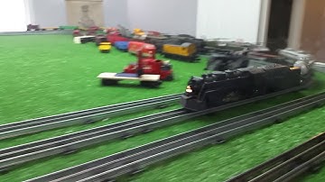 MARX 666 / REPAIR FOR DAVID / SMOKE GENERATOR & E UNIT WORKING / WHEELS REPAIRED