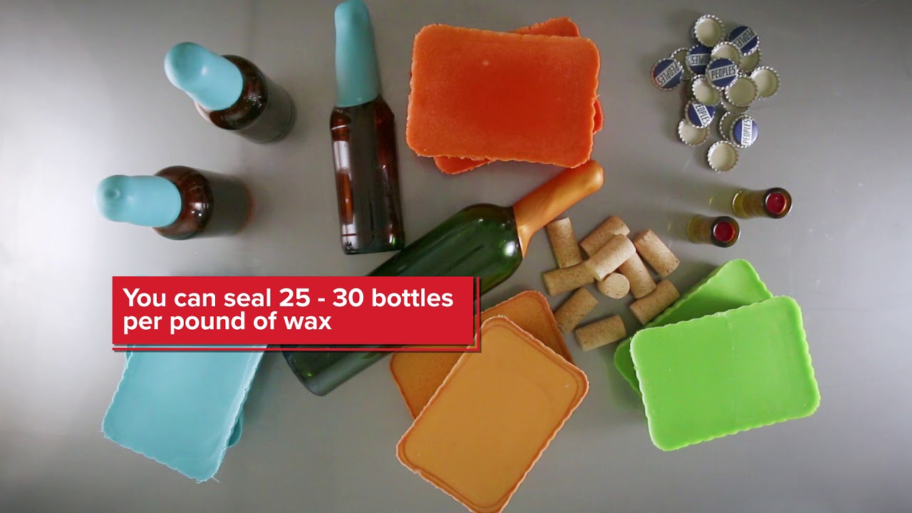 Bottle Sealing Wax- How to Wax Bottles 