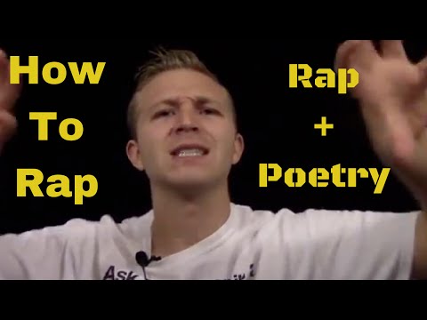 How To Rap: Connection Between Rap & Poetry