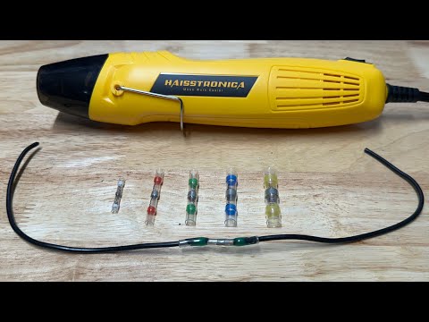 How To Use Solder Seal Wire Connectors