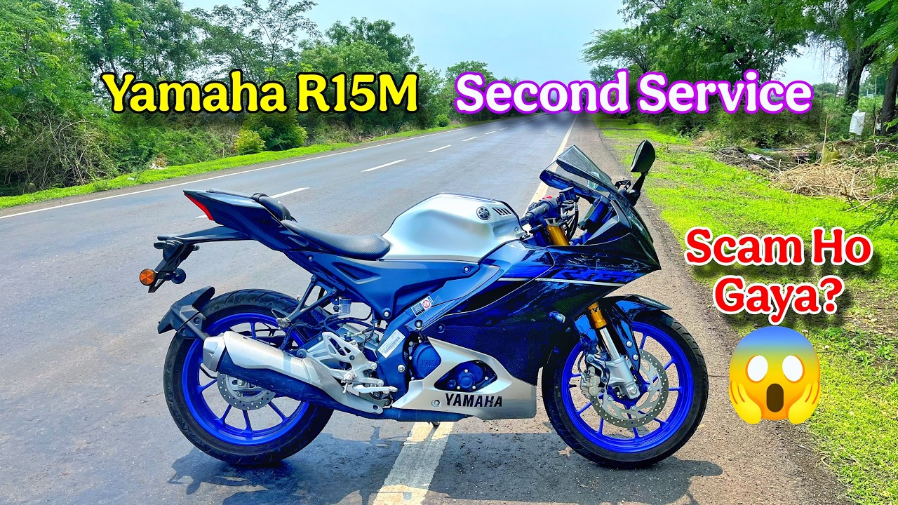 Yamaha R15M Second Service | Time?, Cost?, Service Center Support? | 2nd Service Review |