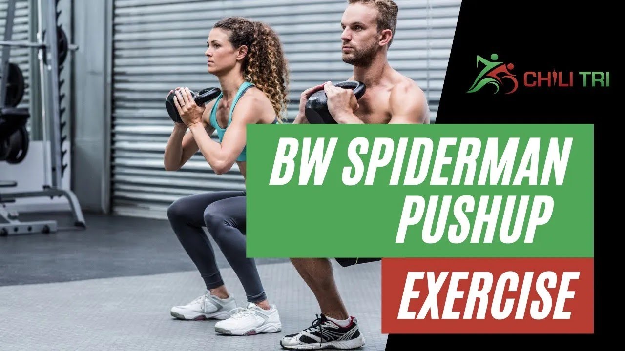 Spiderman Push Up Exercise