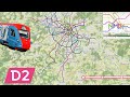 NIMBY Rails | Сквозь столетие Московского метрополитена | #17 D2 Нахабино-Подольск