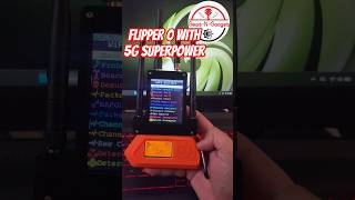 Flipper Zero with Wi-Fi 2.4Ghz and 5Ghz Superpower.