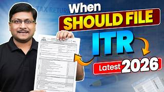 ITR 1 ITR 4 Filing Start | When Should file ITR 2026 | how to file income tax return | itr due date