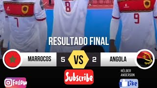MARROCOS VS ANGOLA || 2024 FUTSAL AFRICA CUP OF NATIONS || أفضل لحظات
